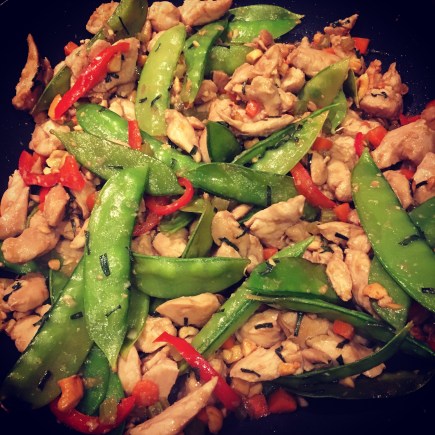Cashew Chicken Stirfry