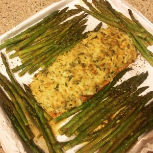 Salmon and Asparagus